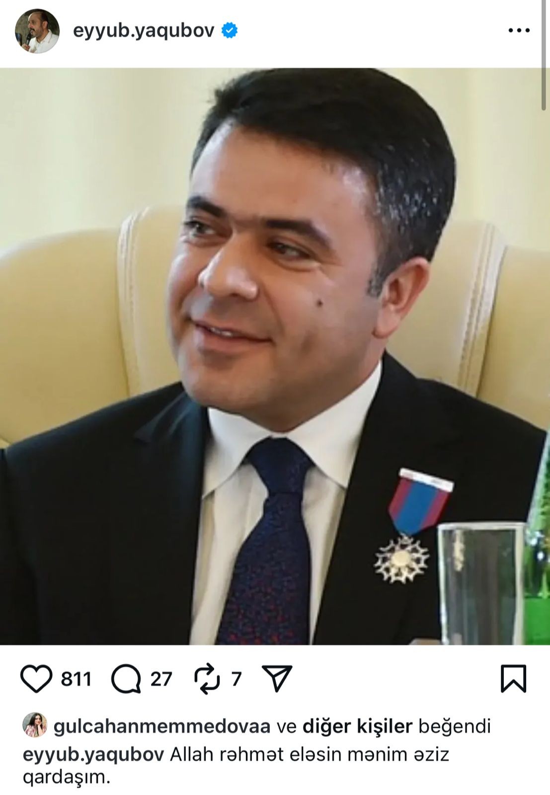 "Dünən bir yerdə toyda idik..." - Cabirdən yazdılar (YENİLƏNİB)